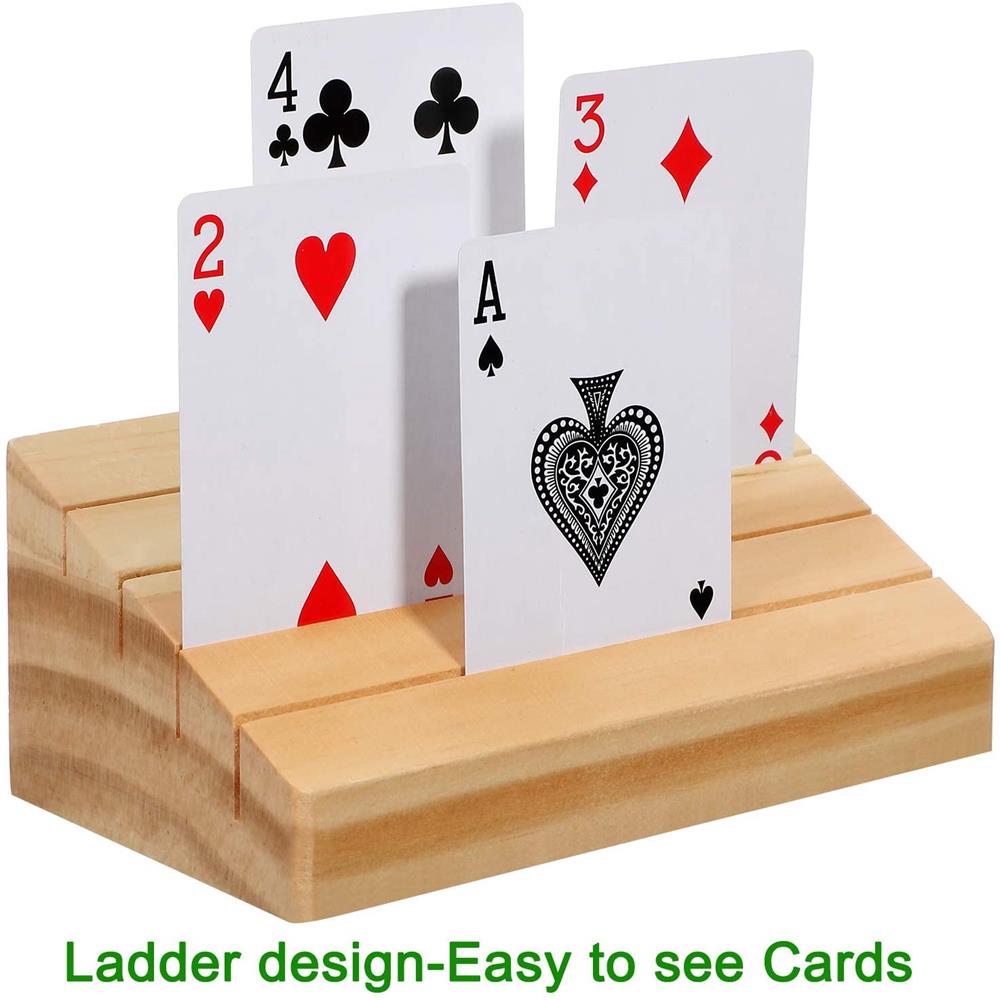 Hands-Free Wooden Playing Card - Board Game Yearbook avaliação e preço